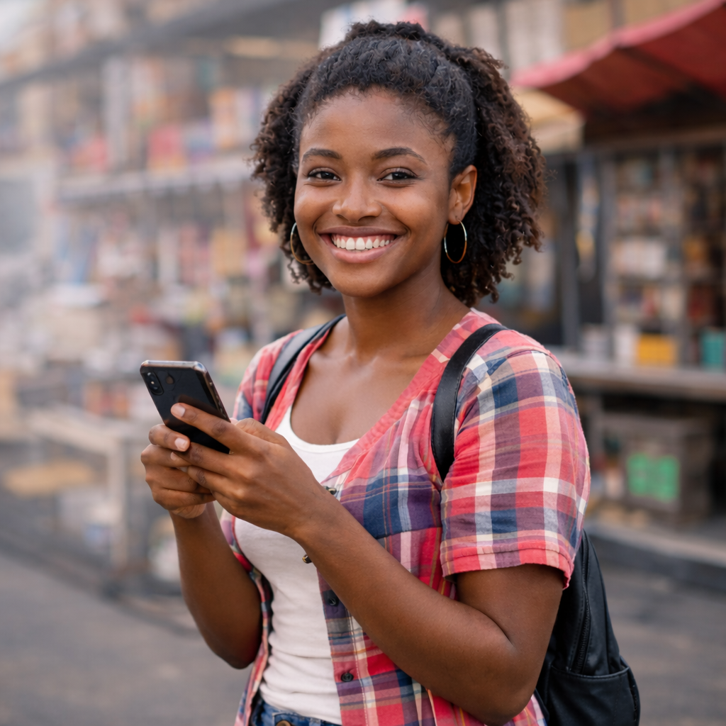 Reseller using phone